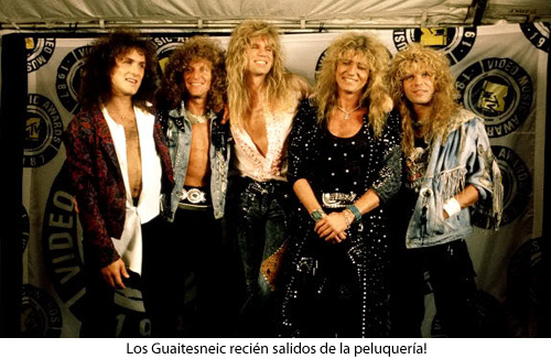 Whitesnake recién salidos de la peluqería