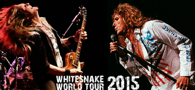 whitesnake tour 2015