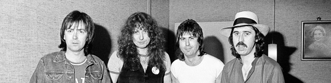 Whitesnake 1983: Mel Galley, David Coverdale, Cozy Powell & Micky Moody (1983)