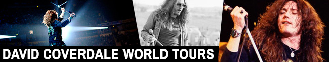 david coverdale world tours